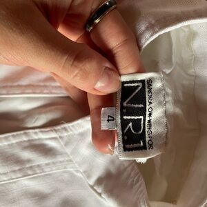 Women's Vintage White Top